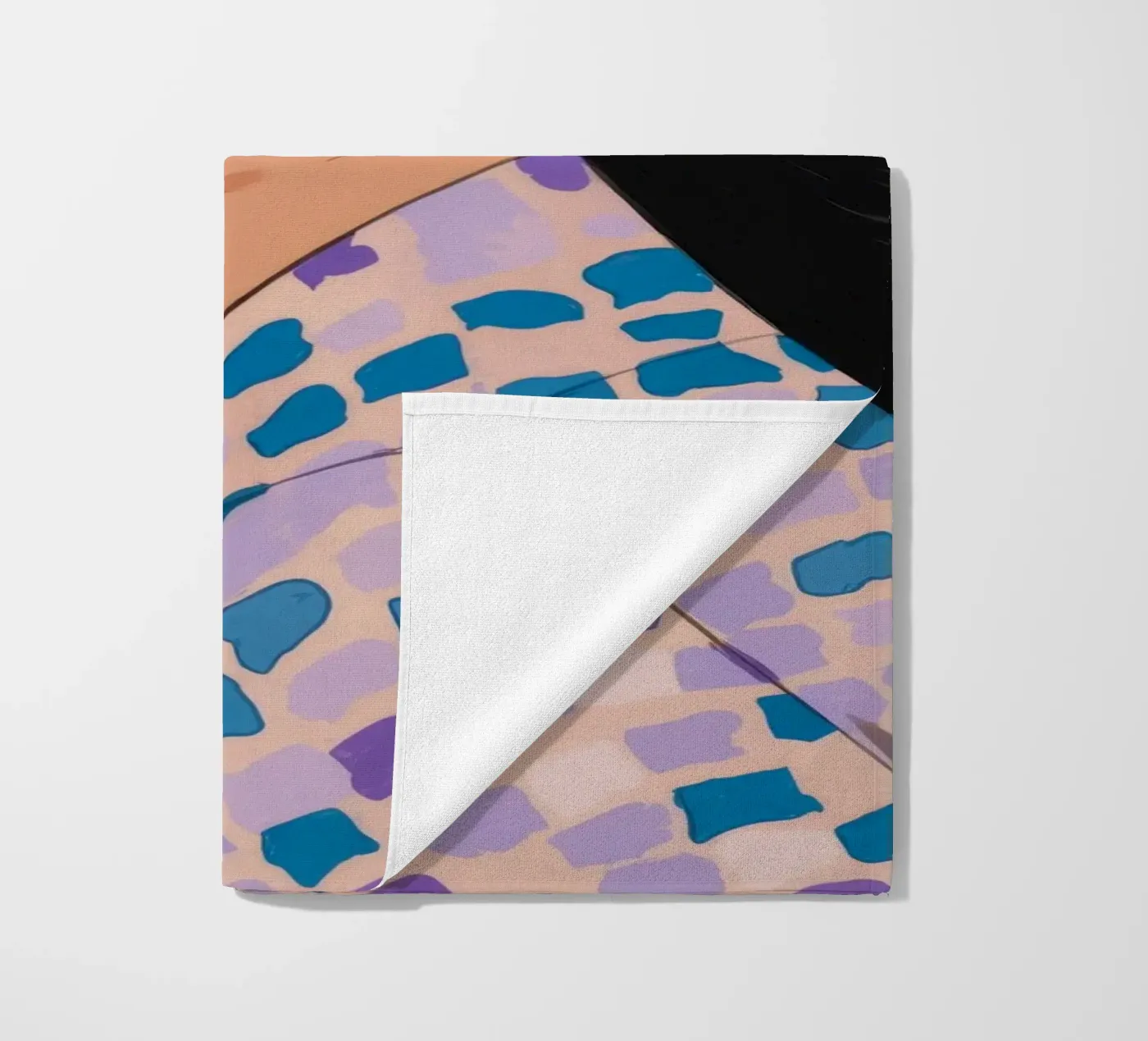 Eleganza della natura modellata telo mare da Prism Palette