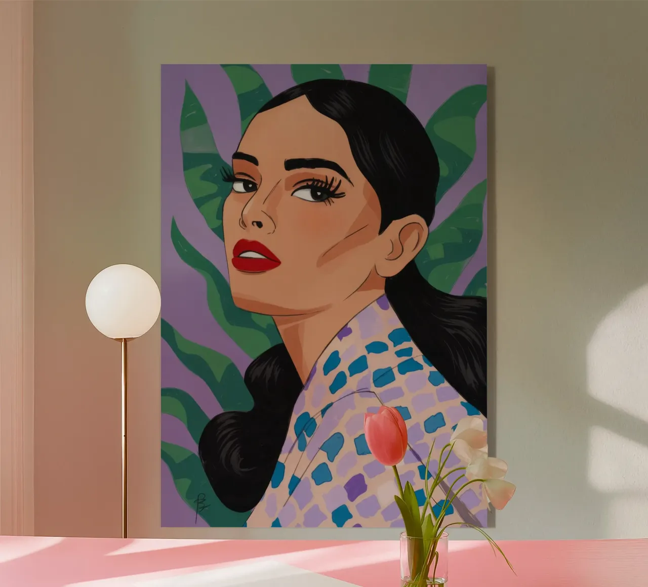 Natuur Elegantie acryl van Prism Palette