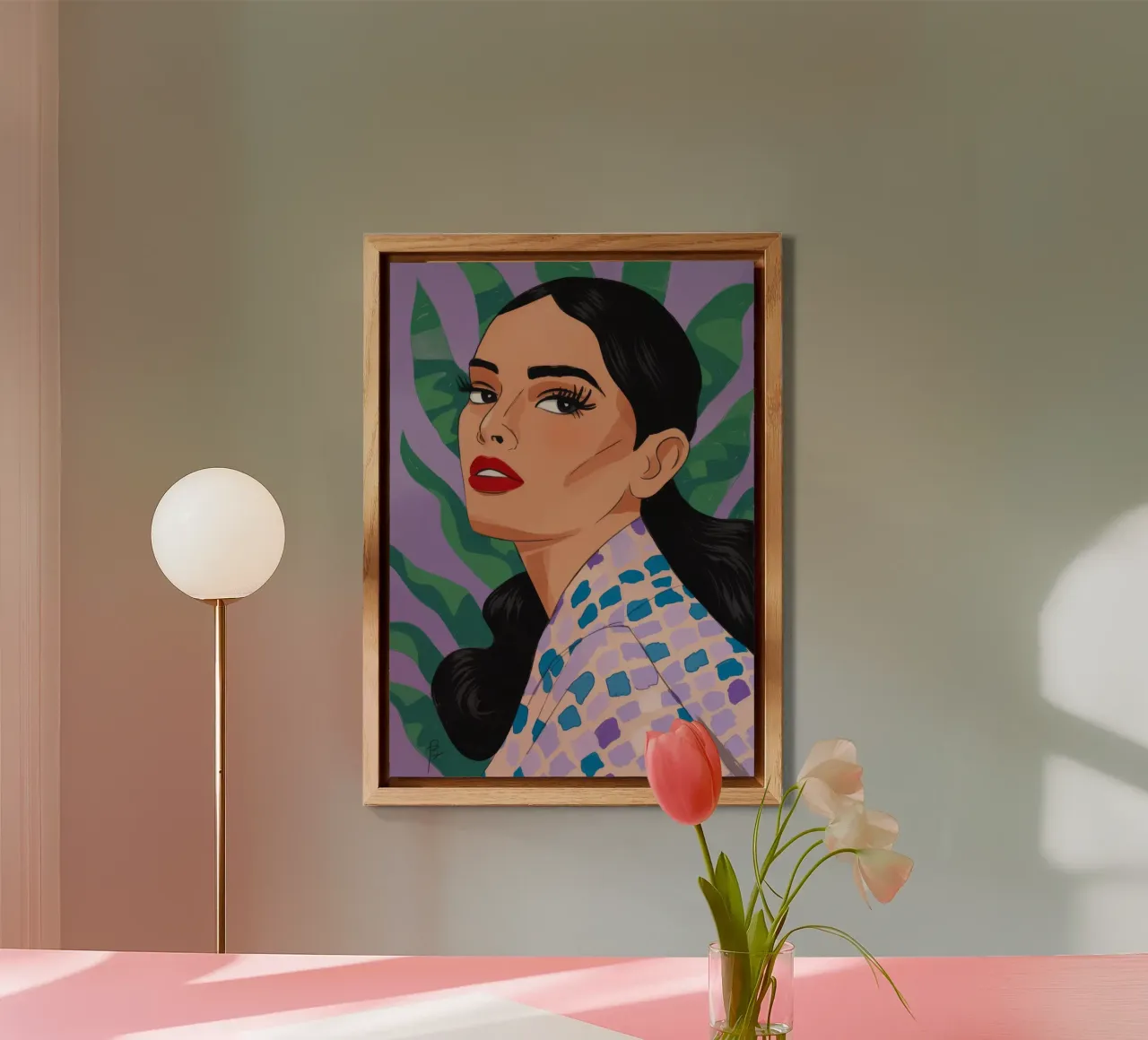 Patterned Nature Elegance forex plate by Prism Palette