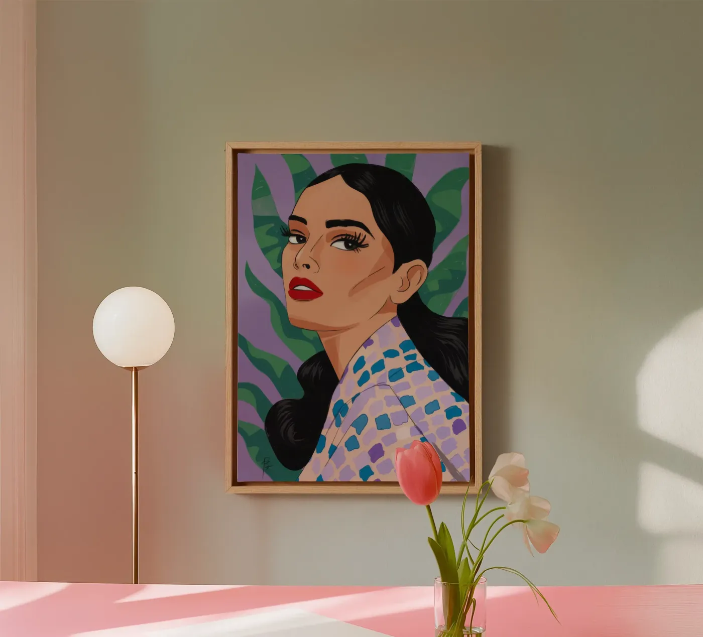 Natuur Elegantie canvas van Prism Palette