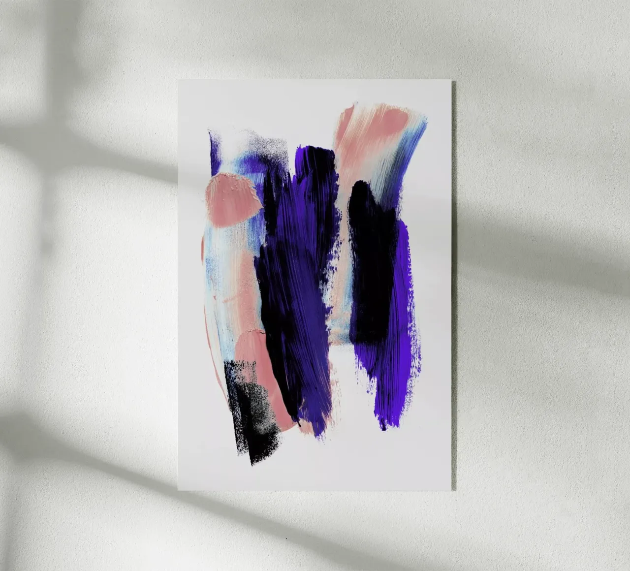 Abstract Brush Strokes 2 plexiglass da Mareike Böhmer