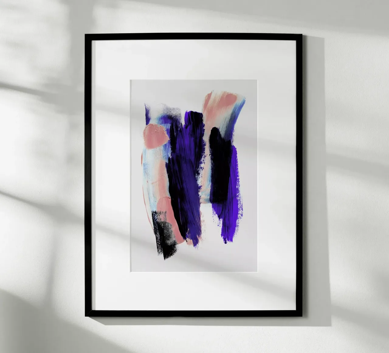 Abstract Brush Strokes 2 carta hahnemühle da Mareike Böhmer
