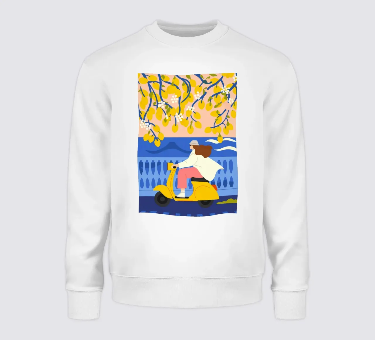 Vrolijk ochtendfeest sweatshirt van Prism Palette