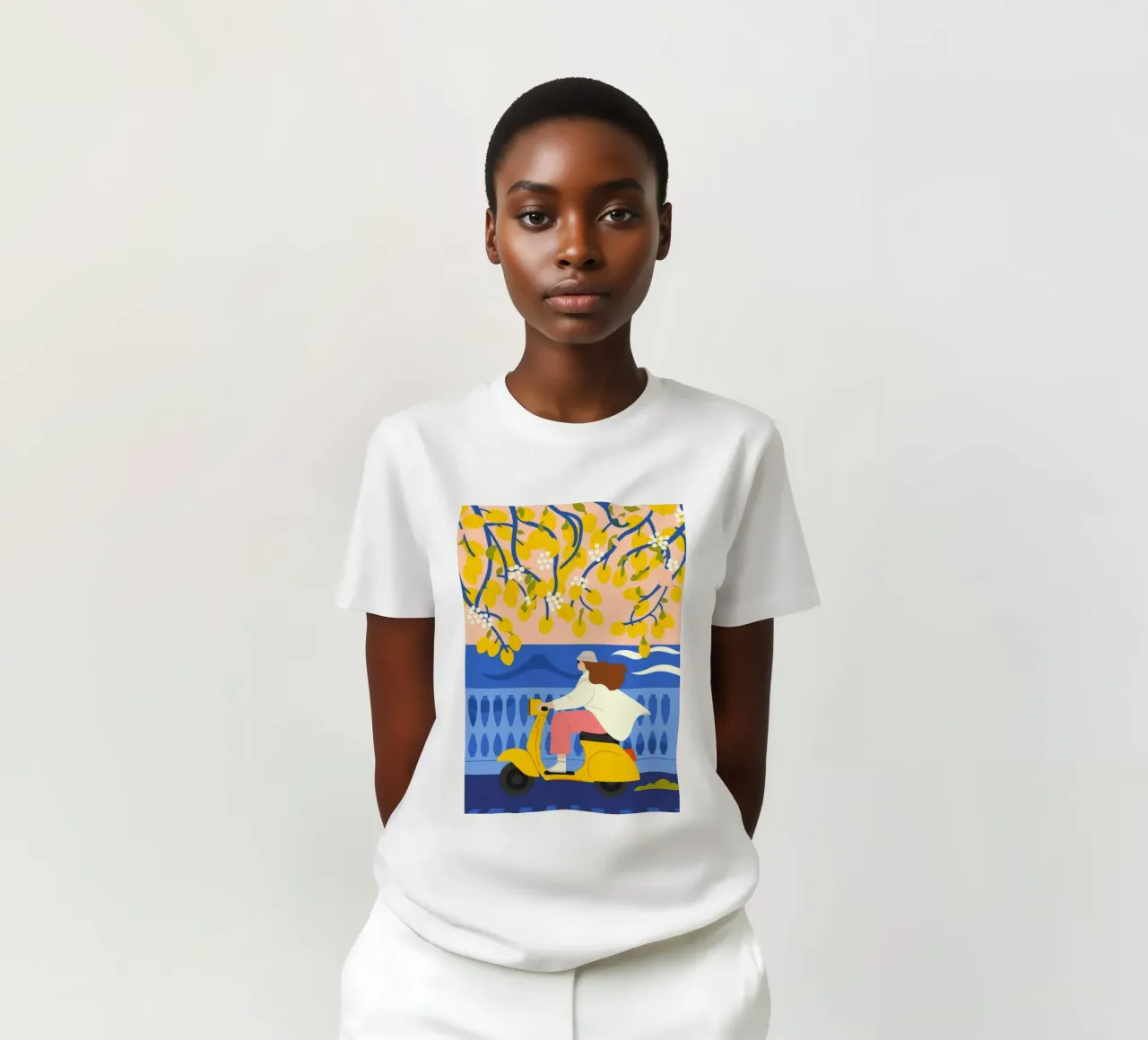 Allegro banchetto mattutino t-shirt da Prism Palette