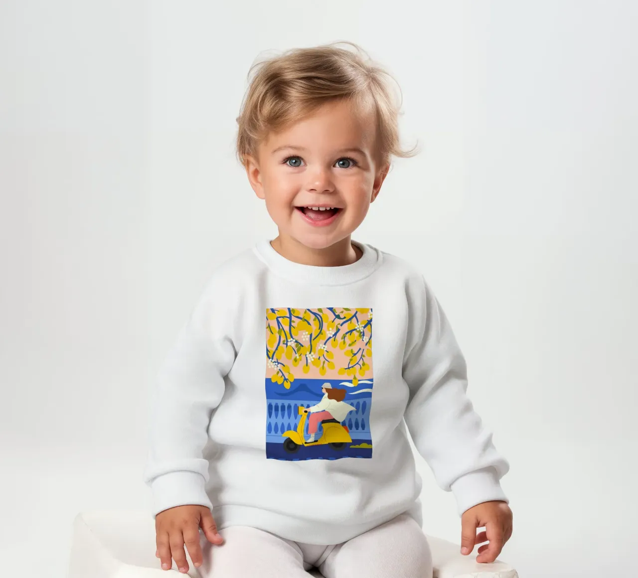 Allegro banchetto mattutino felpa neonato da Prism Palette