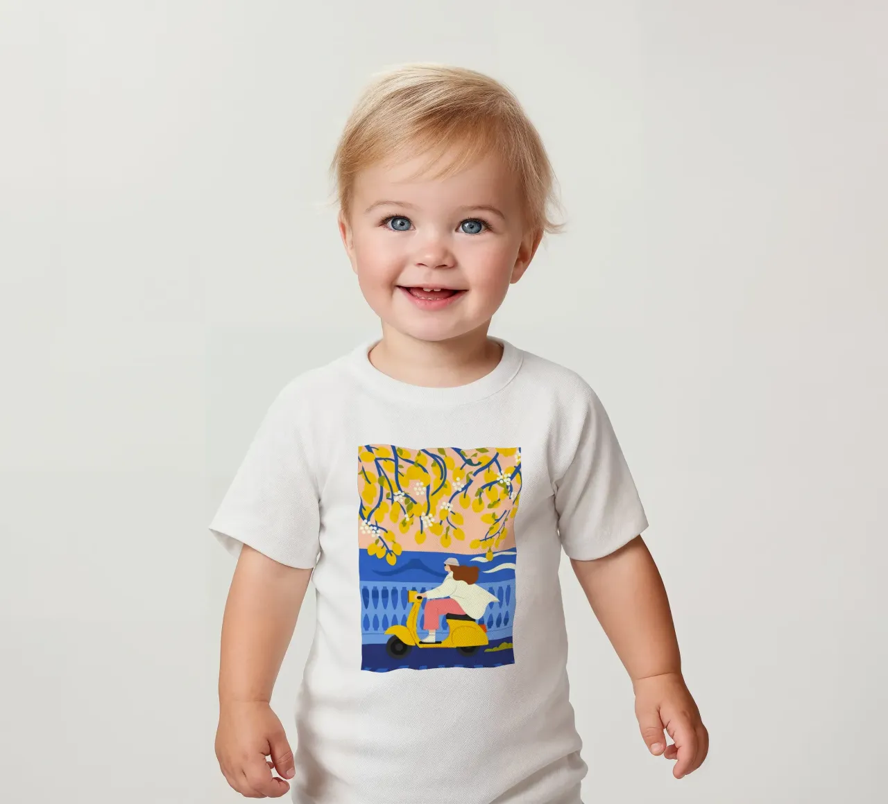 Allegro banchetto mattutino maglietta neonato da Prism Palette