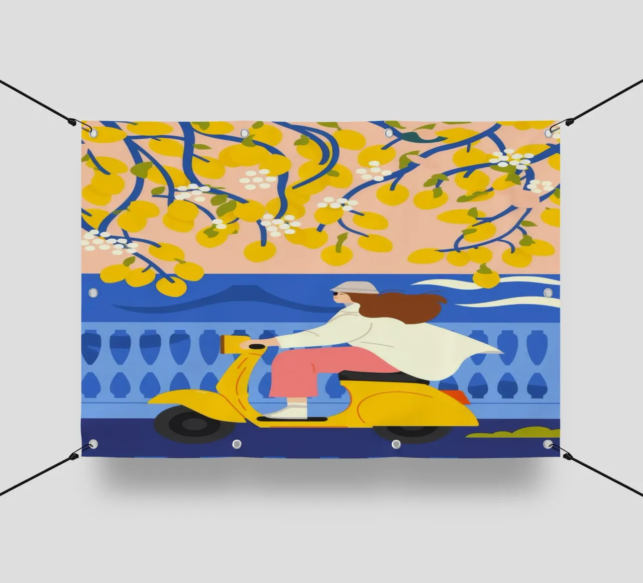 Allegro banchetto mattutino telo in pvc da Prism Palette