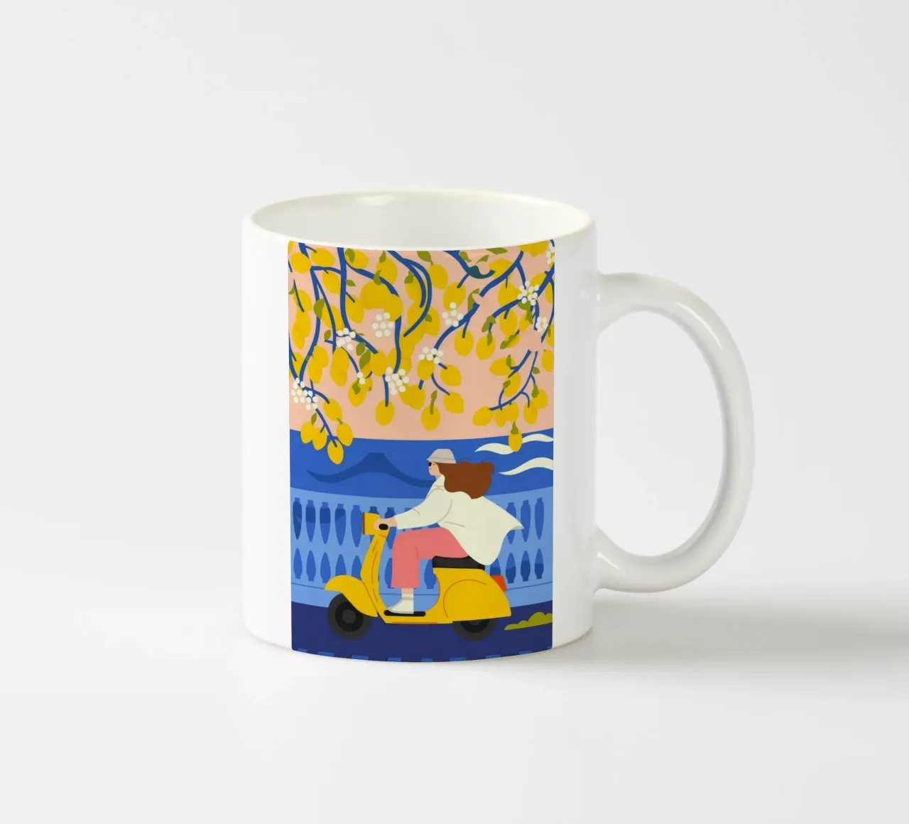 Allegro banchetto mattutino tazza in ceramica da Prism Palette