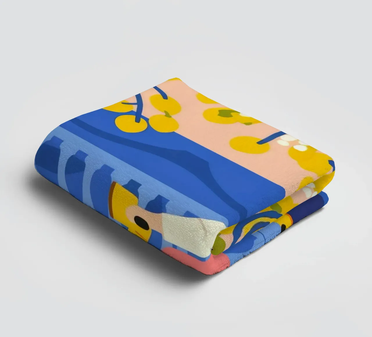 Allegro banchetto mattutino asciugamano da bagno da Prism Palette