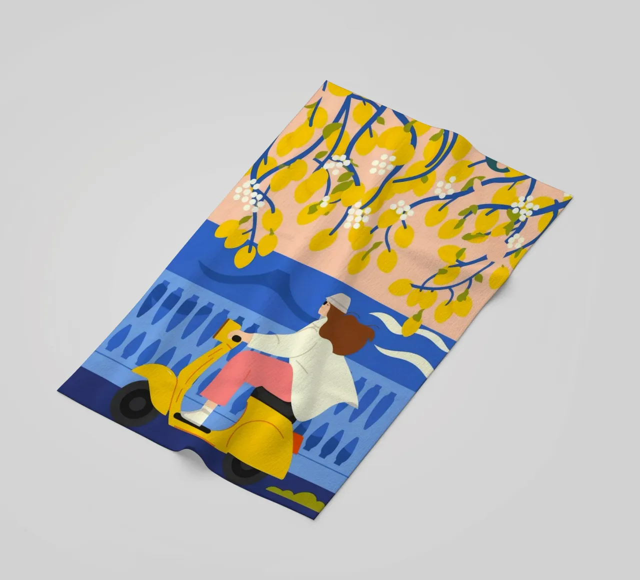 Allegro banchetto mattutino telo mare da Prism Palette