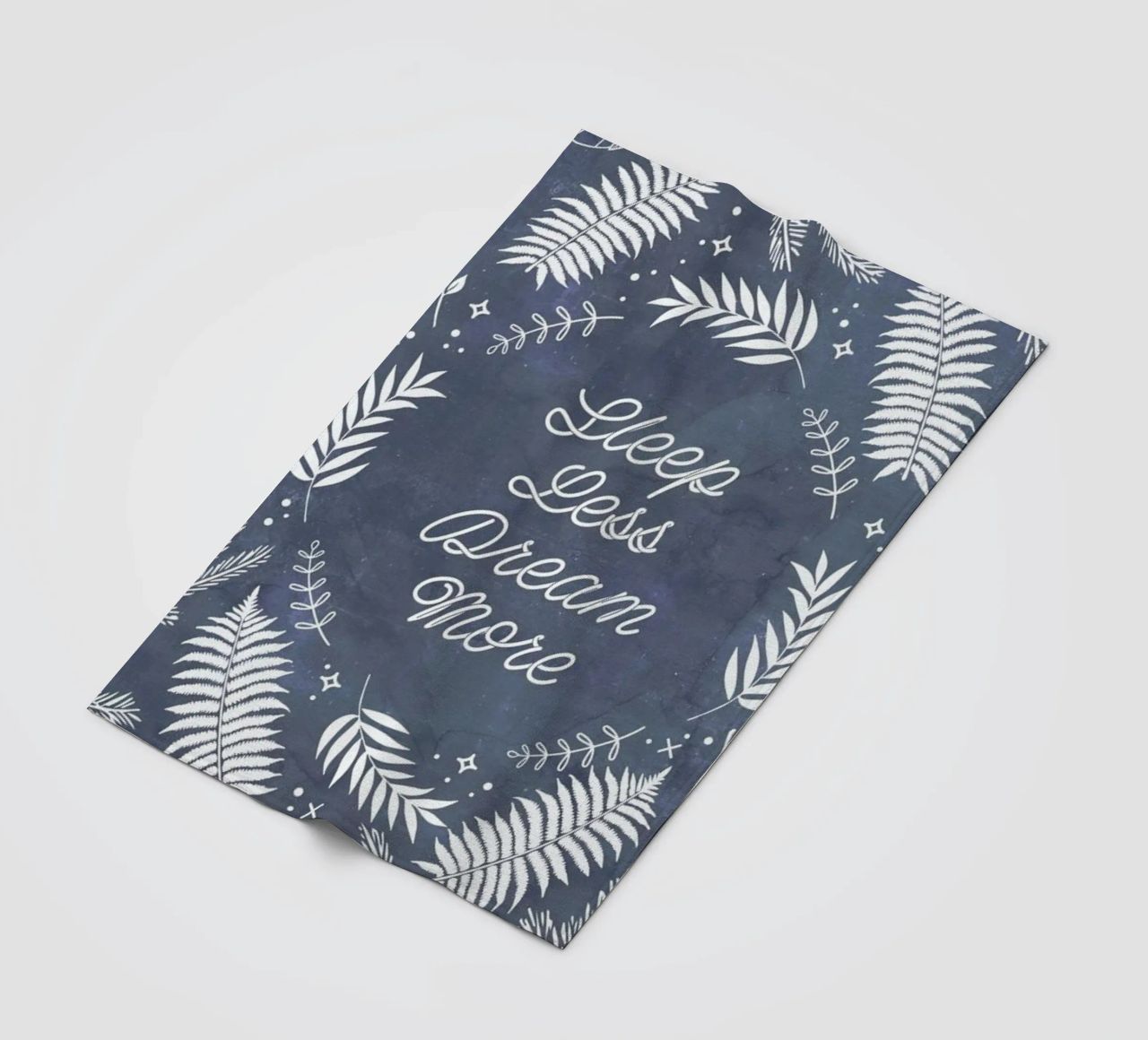 Sleep Less coperta in pile da cafelab