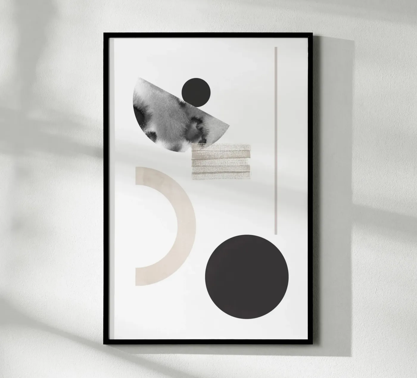 Abstract Black poster by KRUTH DESIGN