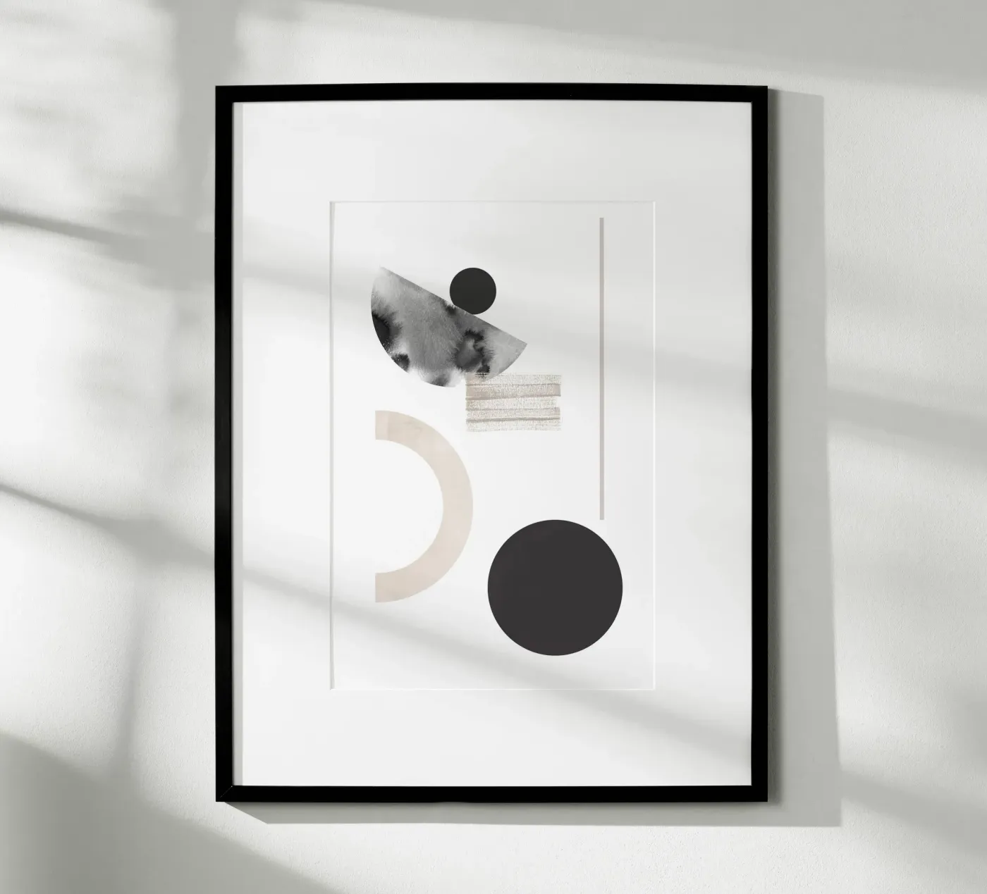 Abstract Black poster by KRUTH DESIGN