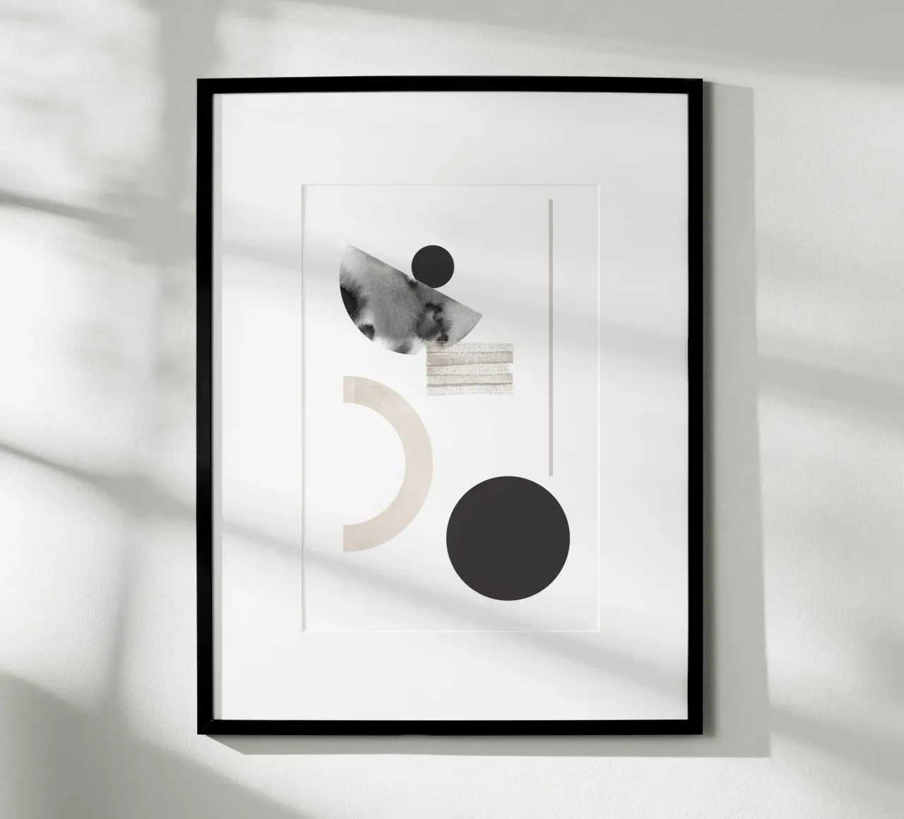 Abstract Black poster da KRUTH DESIGN