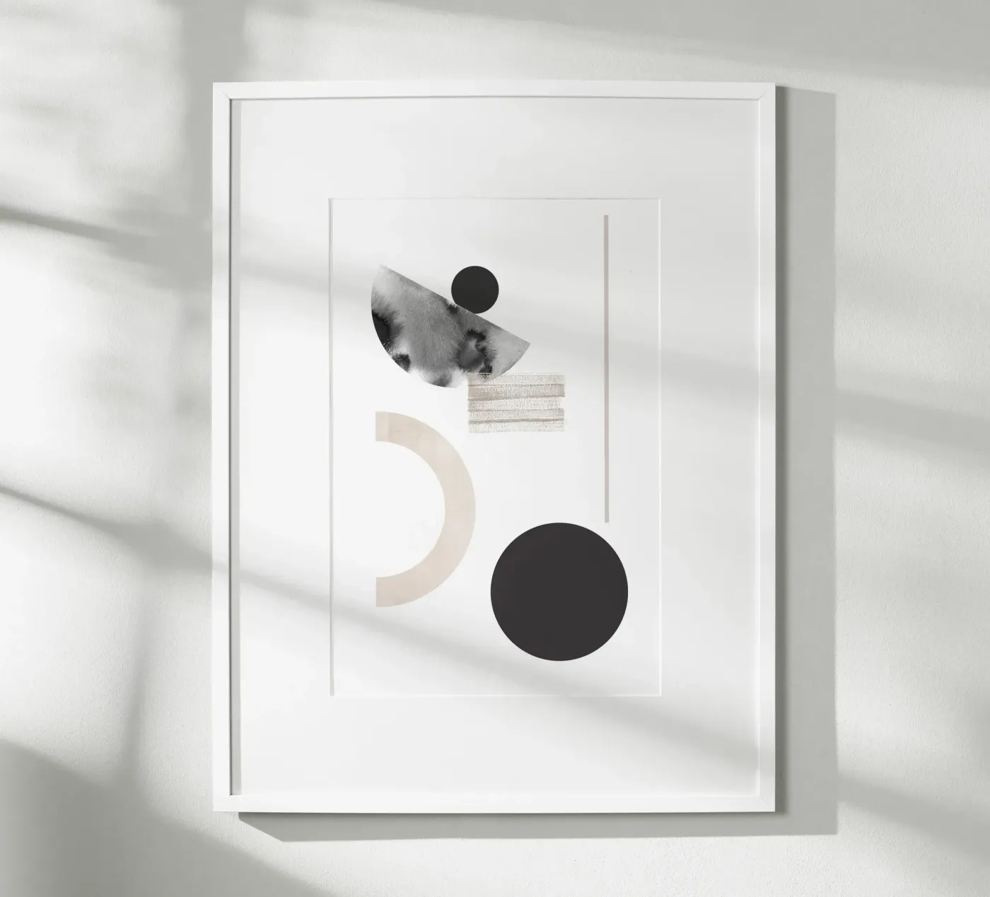 Abstract Black poster by KRUTH DESIGN