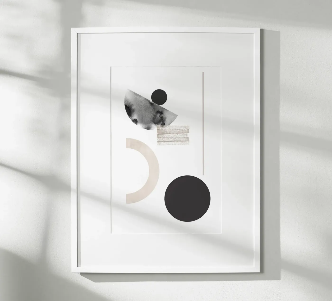Abstract Black poster da KRUTH DESIGN