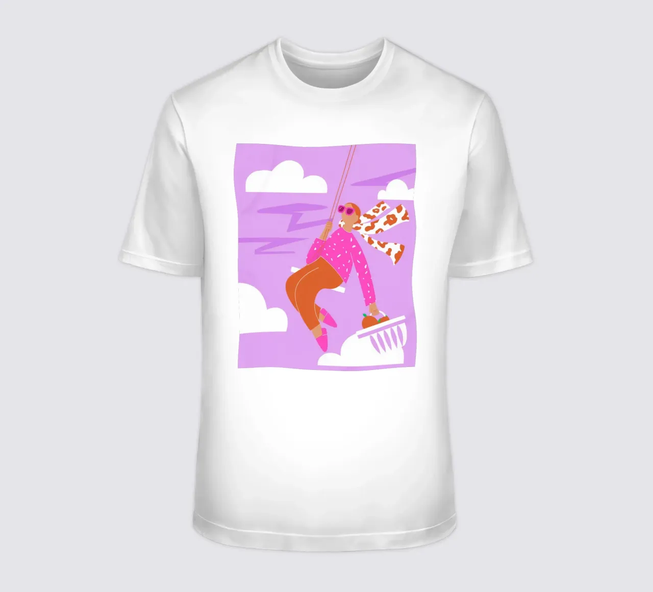 Avventura nel paesaggio onirico t-shirt da Prism Palette