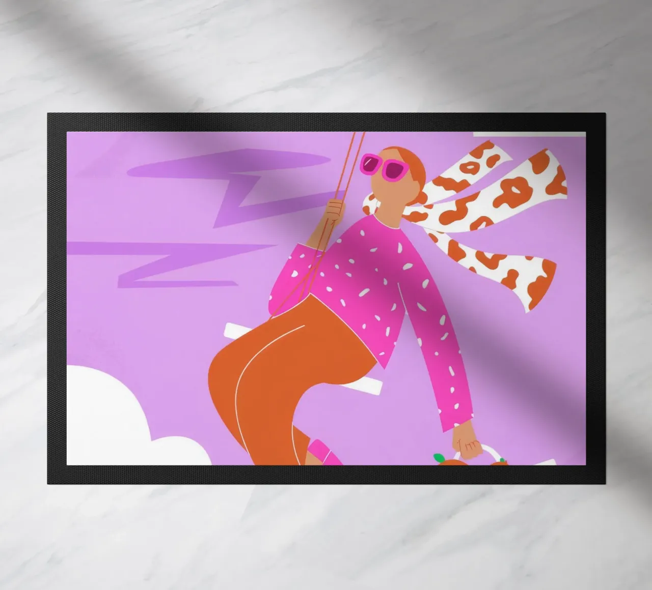Avventura nel paesaggio onirico zerbino da Prism Palette