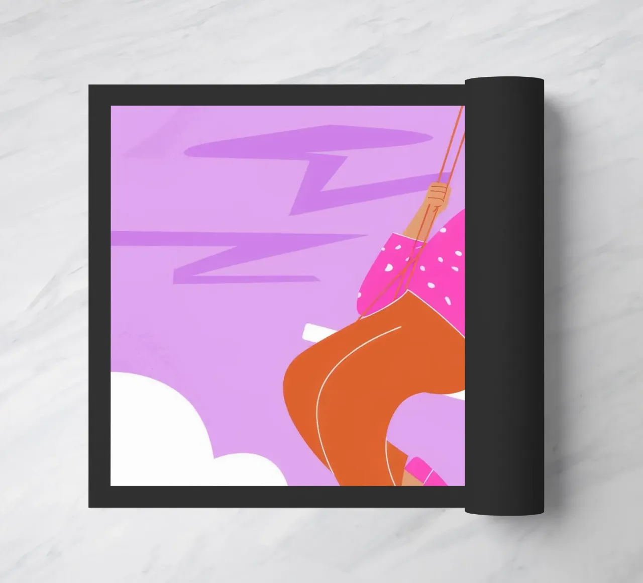 Avventura nel paesaggio onirico zerbino da Prism Palette