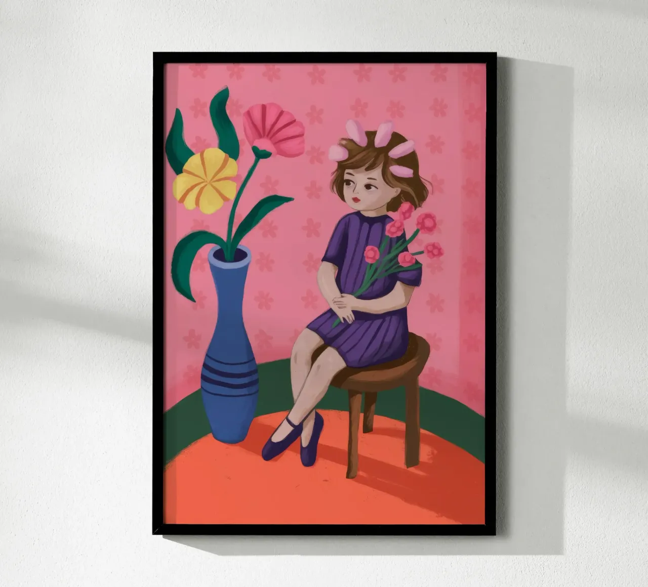 Contemplazione floreale poster da Prism Palette
