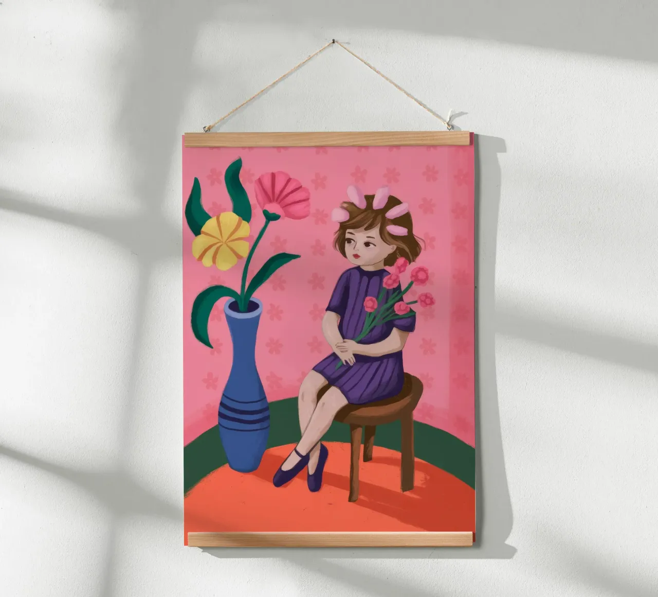 Contemplazione floreale poster da Prism Palette