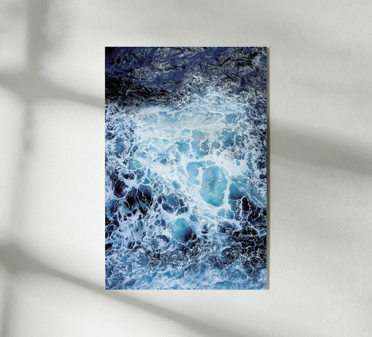 Blautöne des Meeres III plexiglass da neon* fotografie