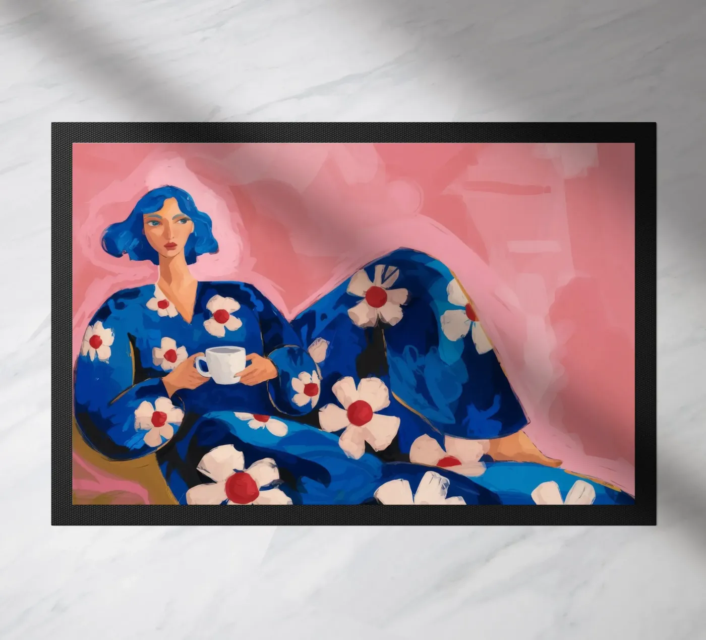 Riverbero floreale zerbino da Prism Palette