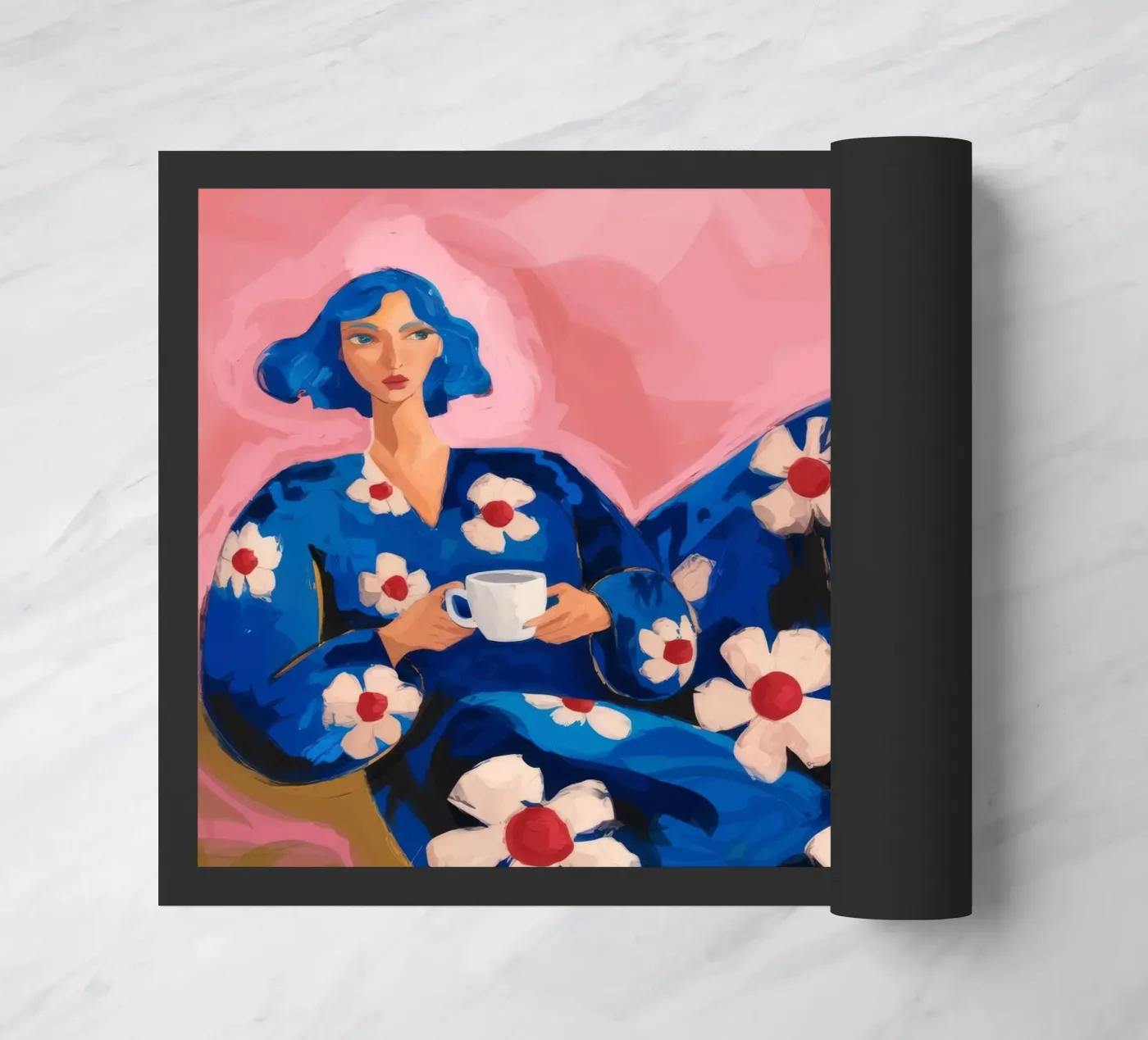 Riverbero floreale zerbino da Prism Palette