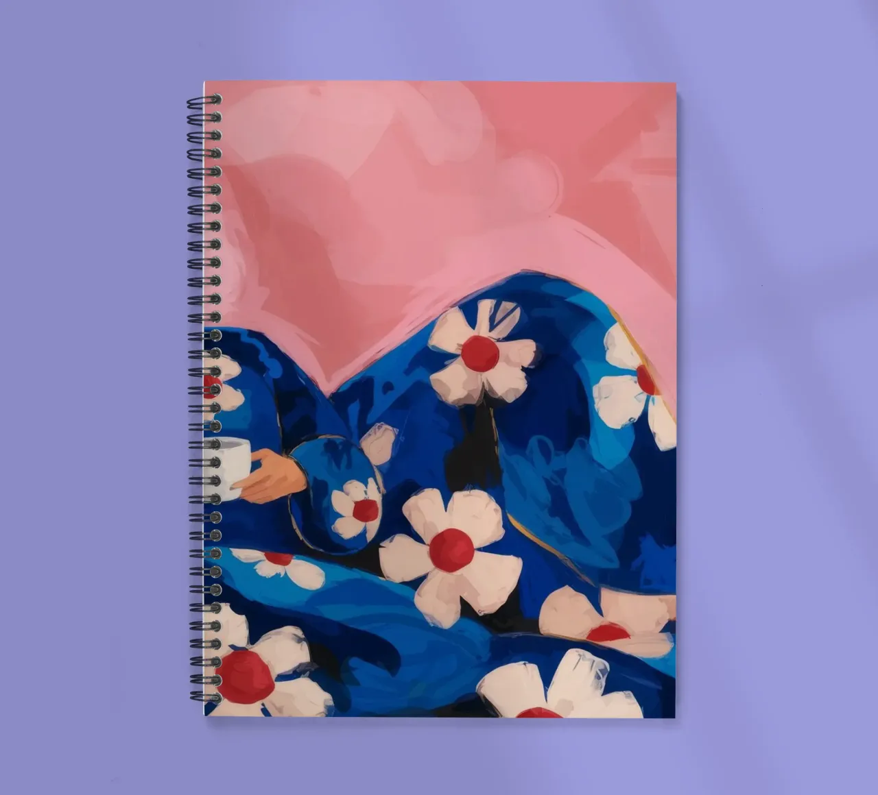 Floral Reverie spiral notebook by Prism Palette