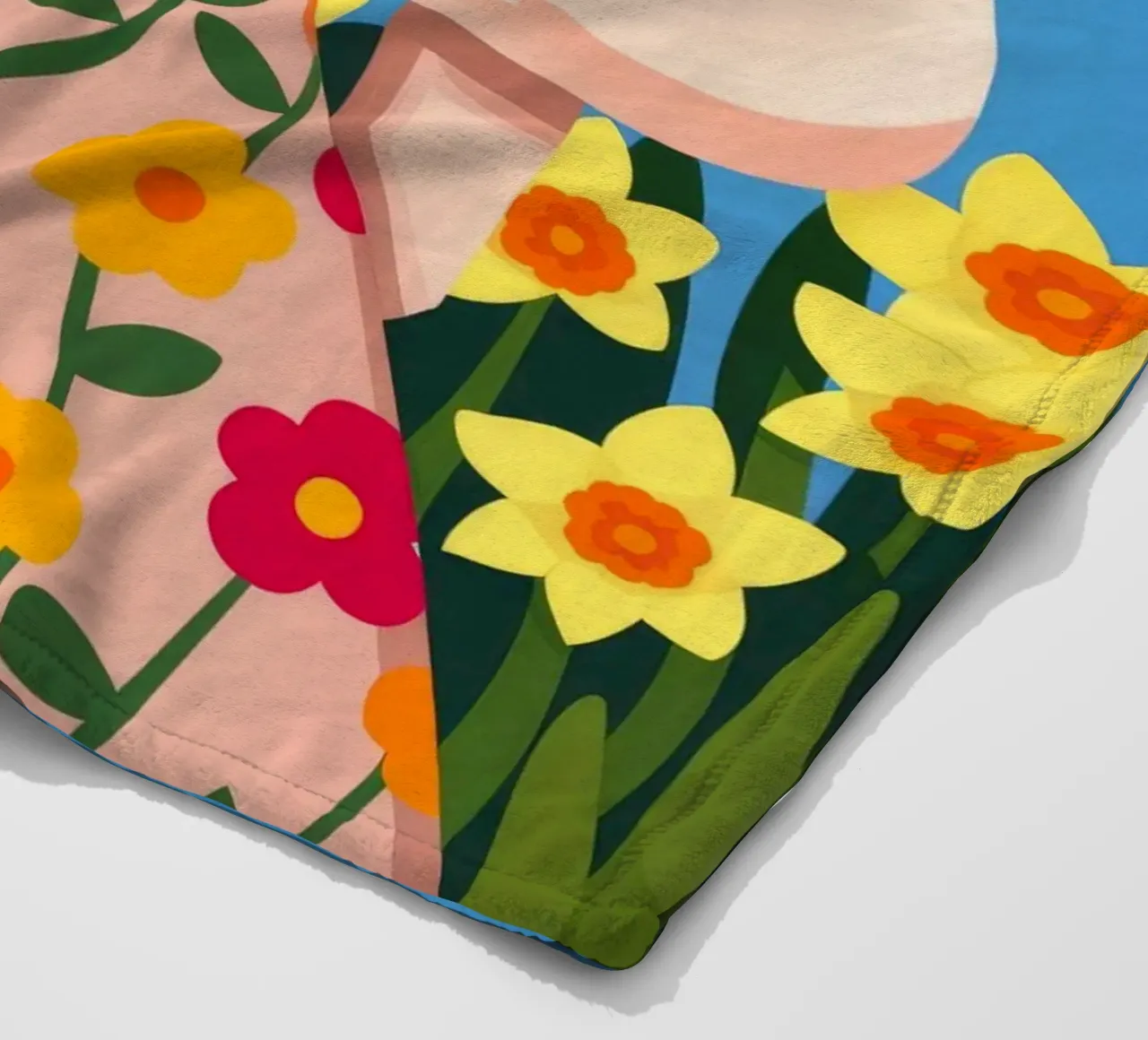 Eleganza in fiore coperta in pile da Prism Palette