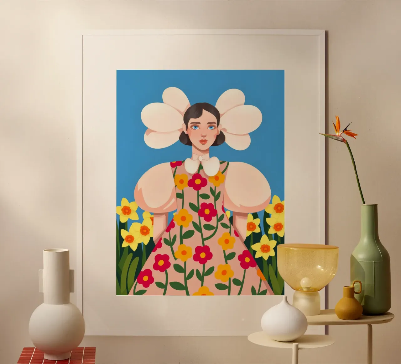 Eleganza in fiore poster da Prism Palette