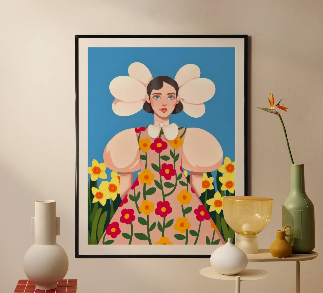 Eleganza in fiore poster da Prism Palette