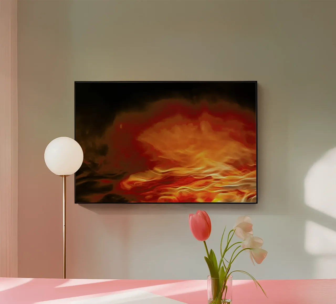 Burning Water plexiglass da Pictufy