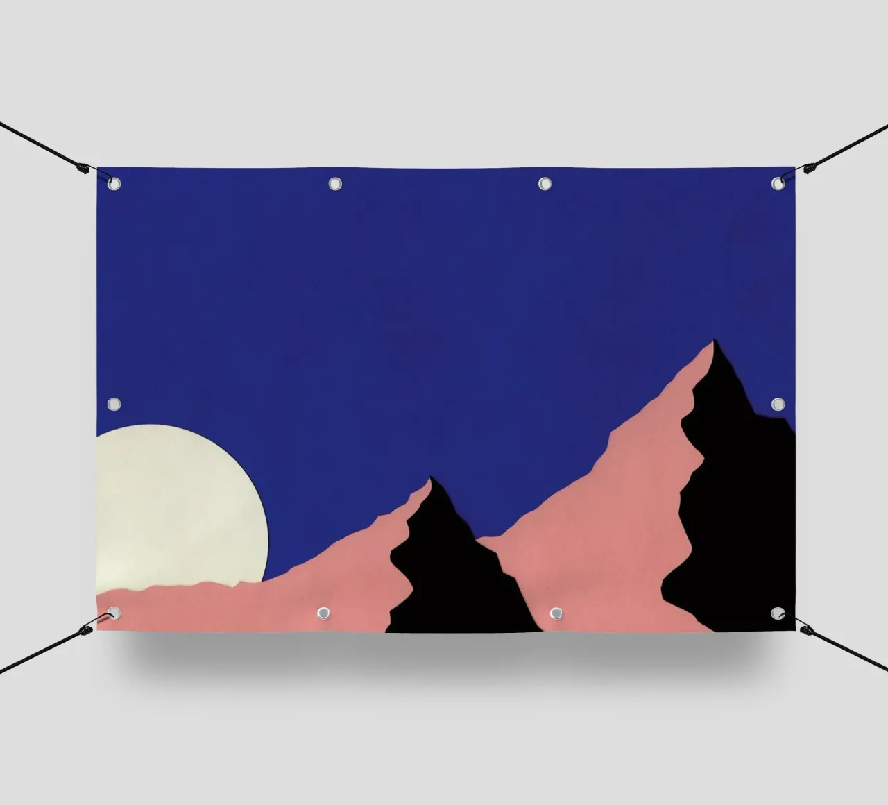 Death Valley Moon PVC Plane von Rosi Feist