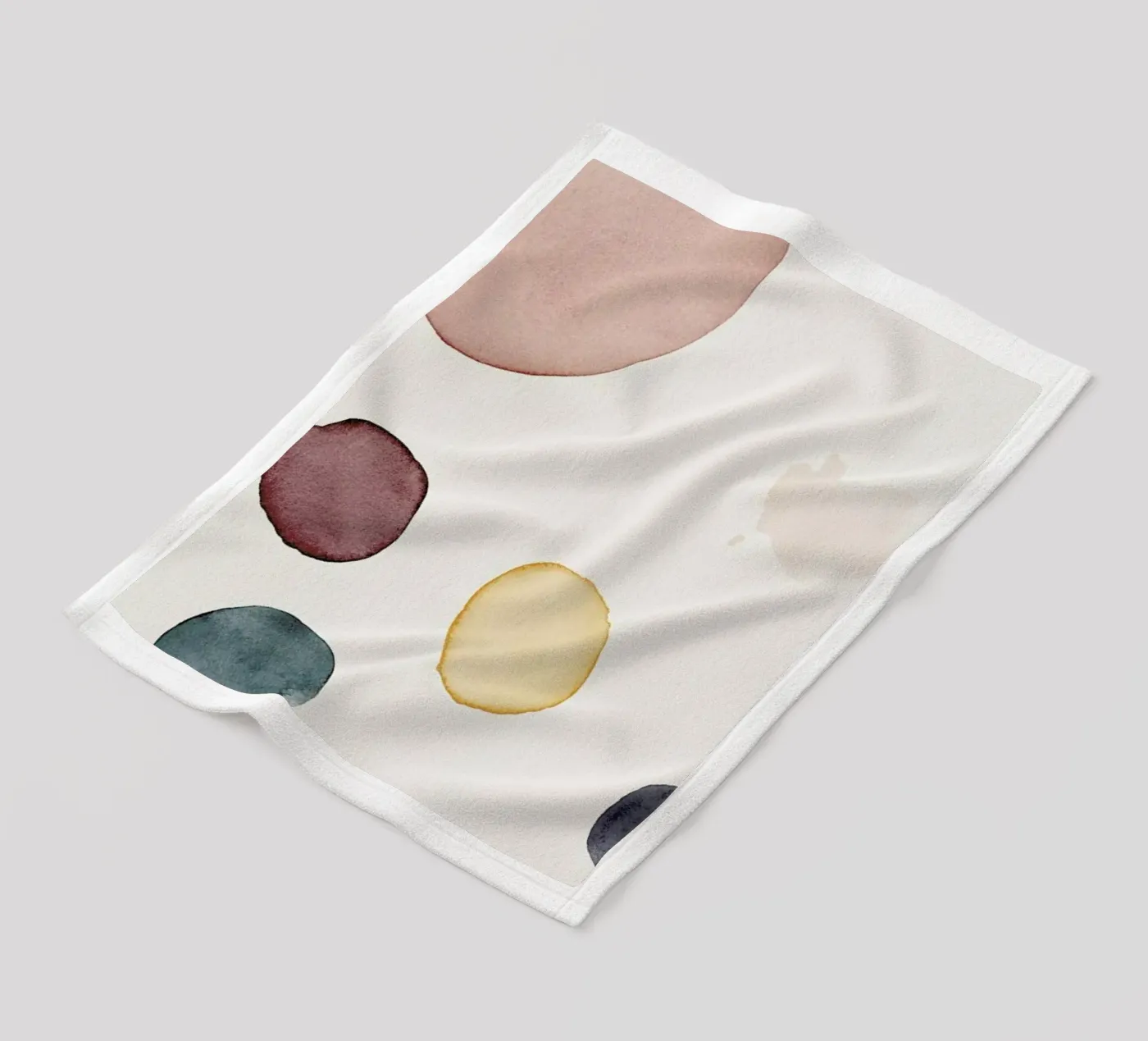 Peace Fleecedecke von STUDIO LEEMO