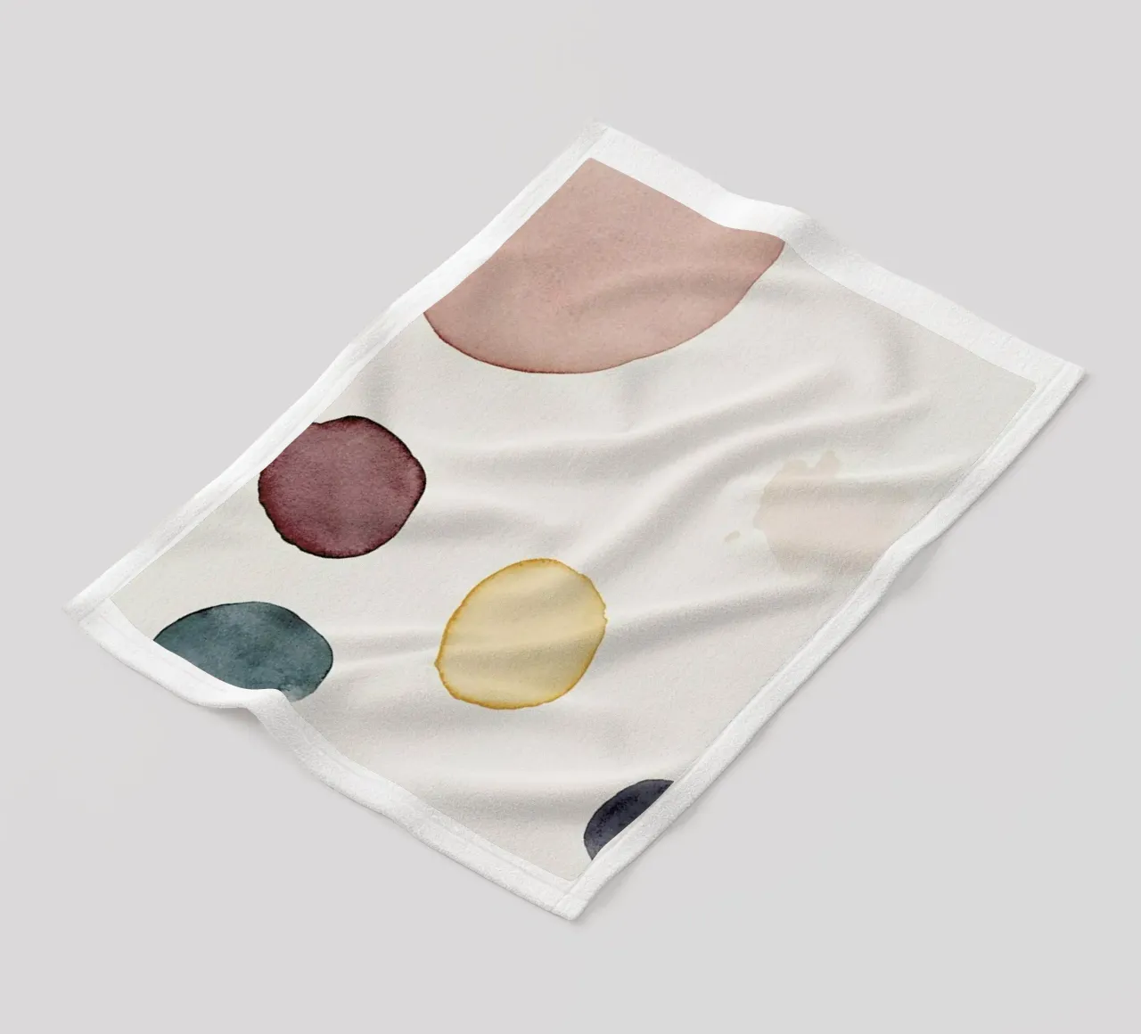 Peace Fleecedecke von STUDIO LEEMO