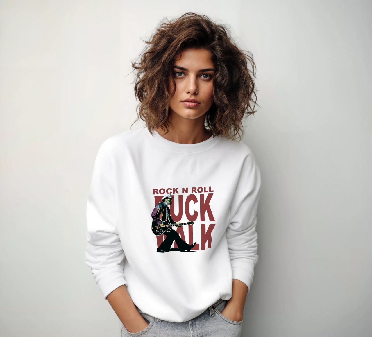 Chuck Berry Duck Walk Sweatshirt von Alkahfsmart