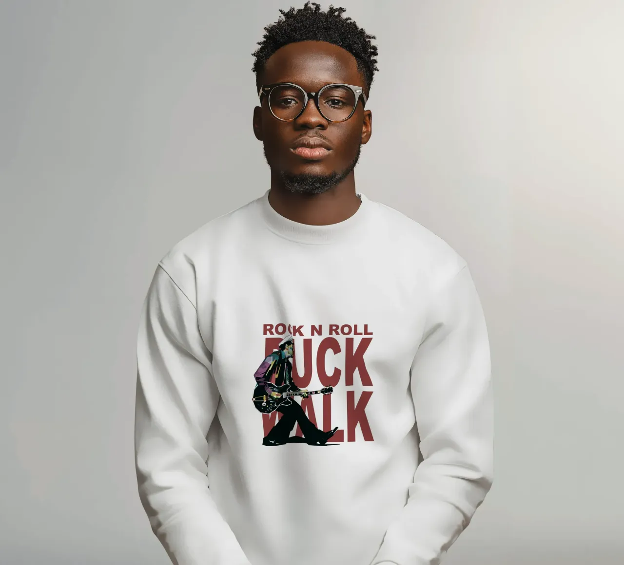Chuck Berry Duck Walk sweatshirt by Alkahfsmart