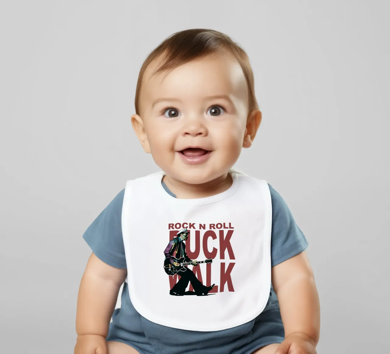 Chuck Berry Duck Walk bavaglino da Alkahfsmart