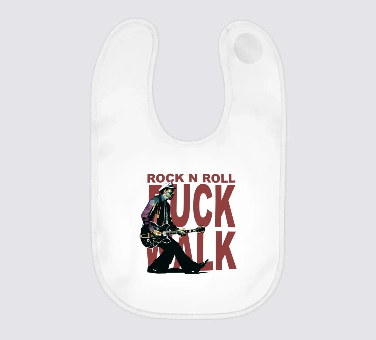 Chuck Berry Duck Walk babero de Alkahfsmart