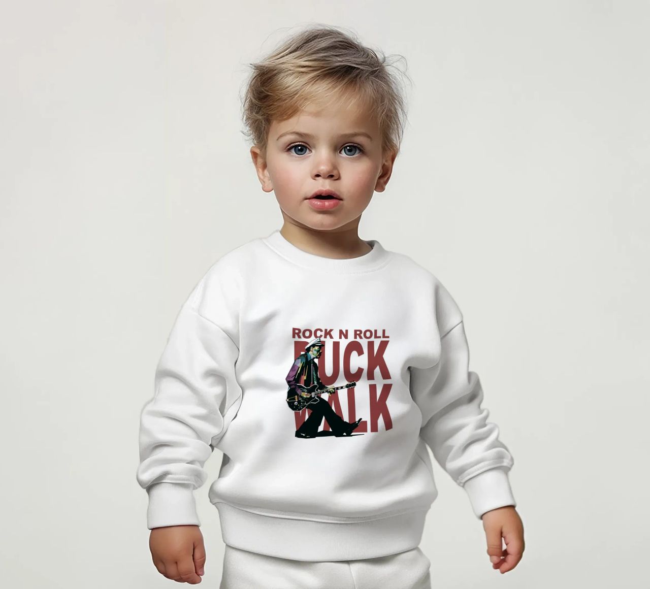 Chuck Berry Duck Walk felpa neonato da Alkahfsmart