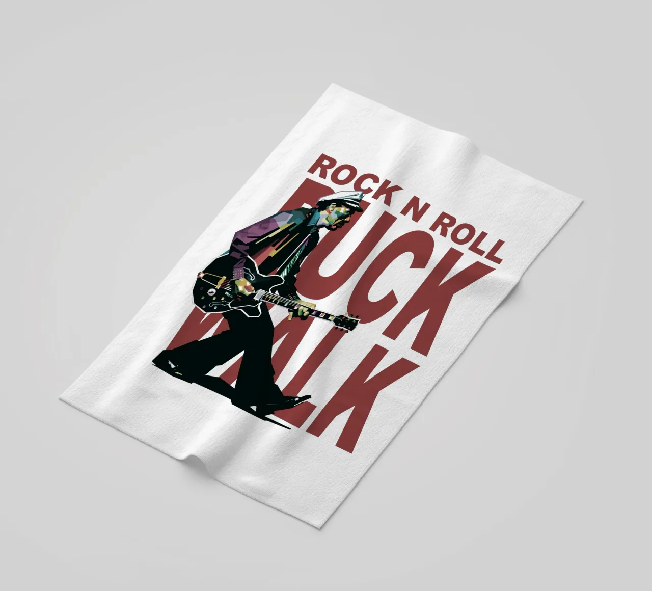 Chuck Berry Duck Walk toalla de playa de Alkahfsmart