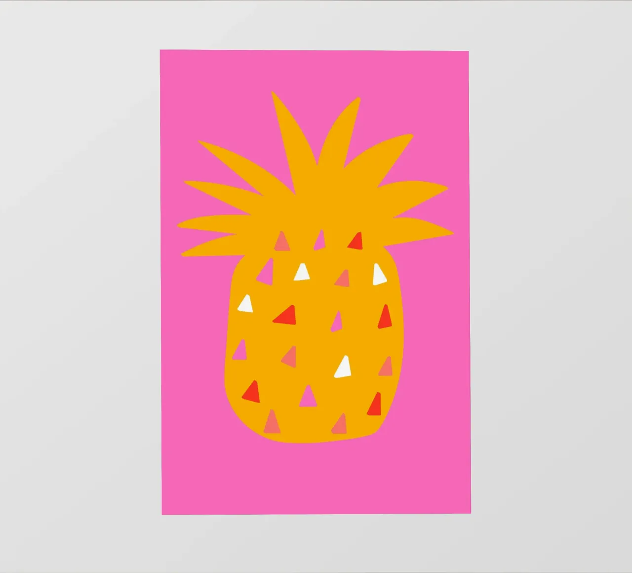 Ananas, beatitudine telo in pvc da Mariery Young
