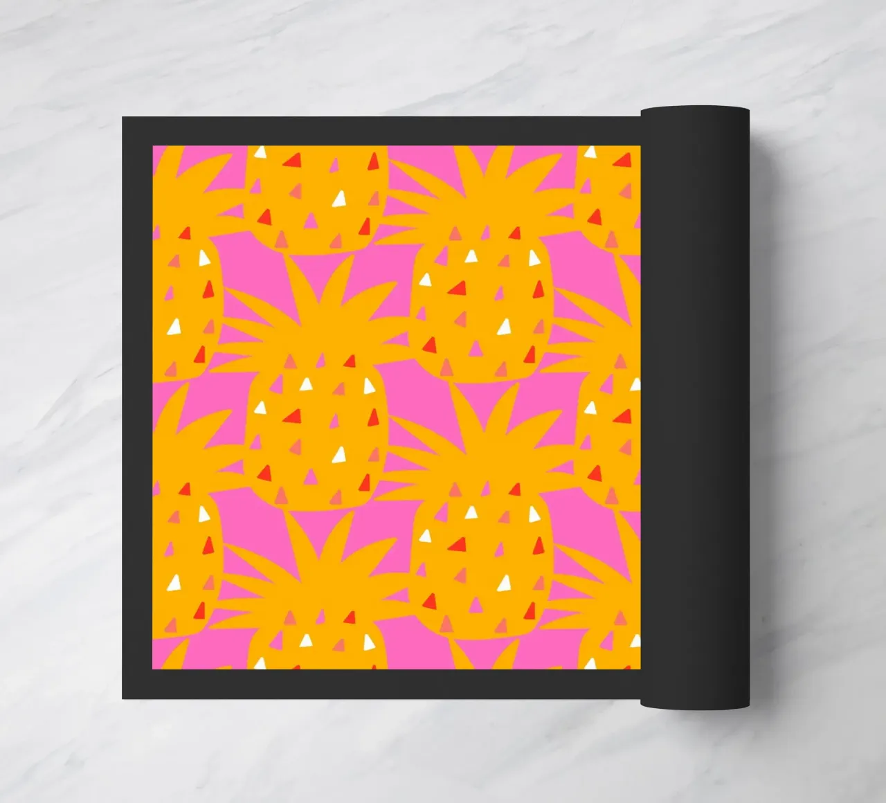 Pineapple Bliss doormat by Mariery Young