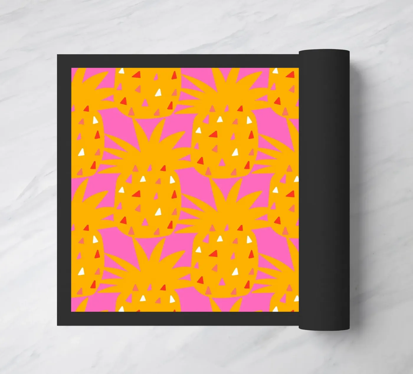 Pineapple Bliss doormat by Mariery Young