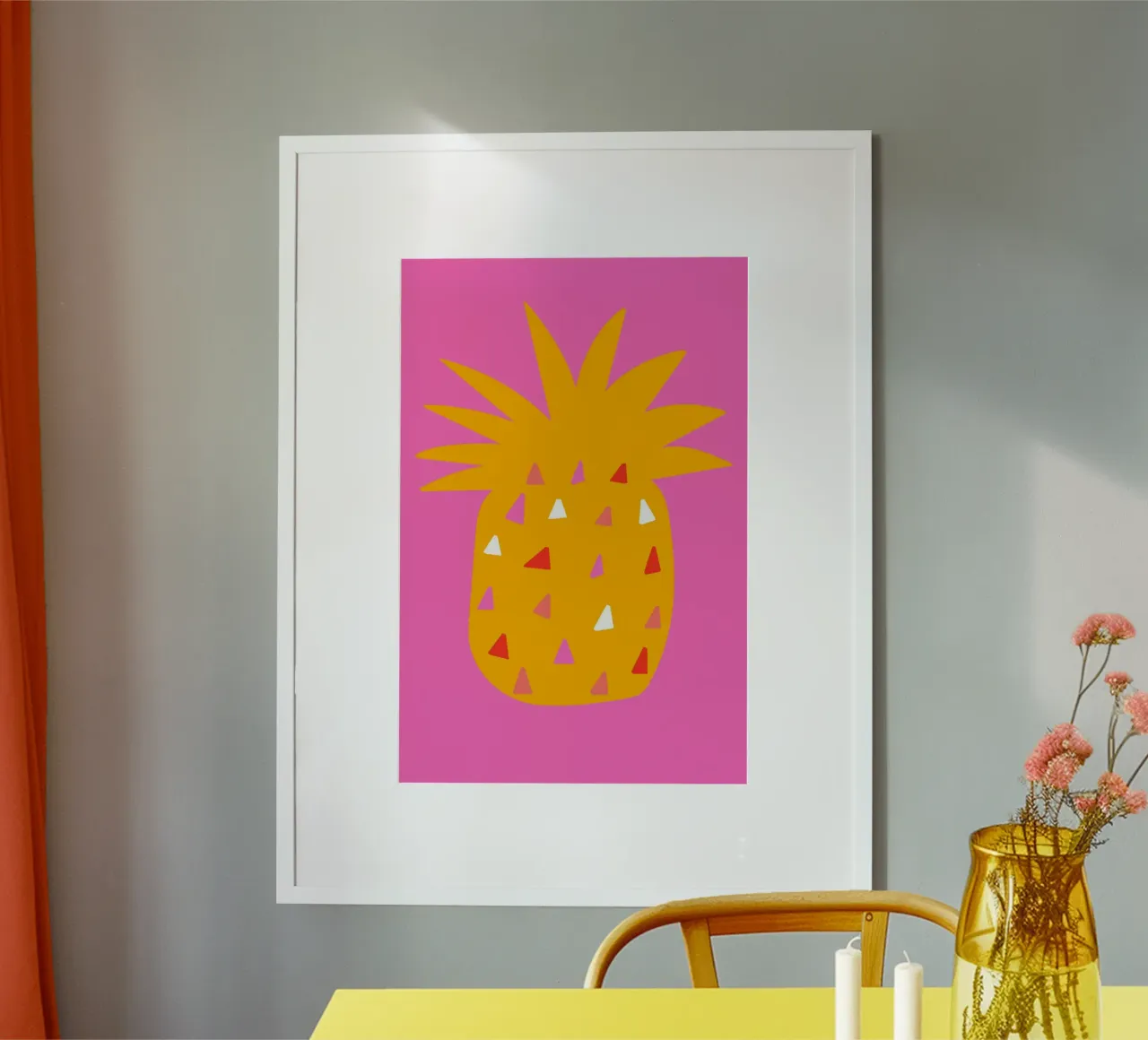 Pineapple Bliss poster by Mariery Young