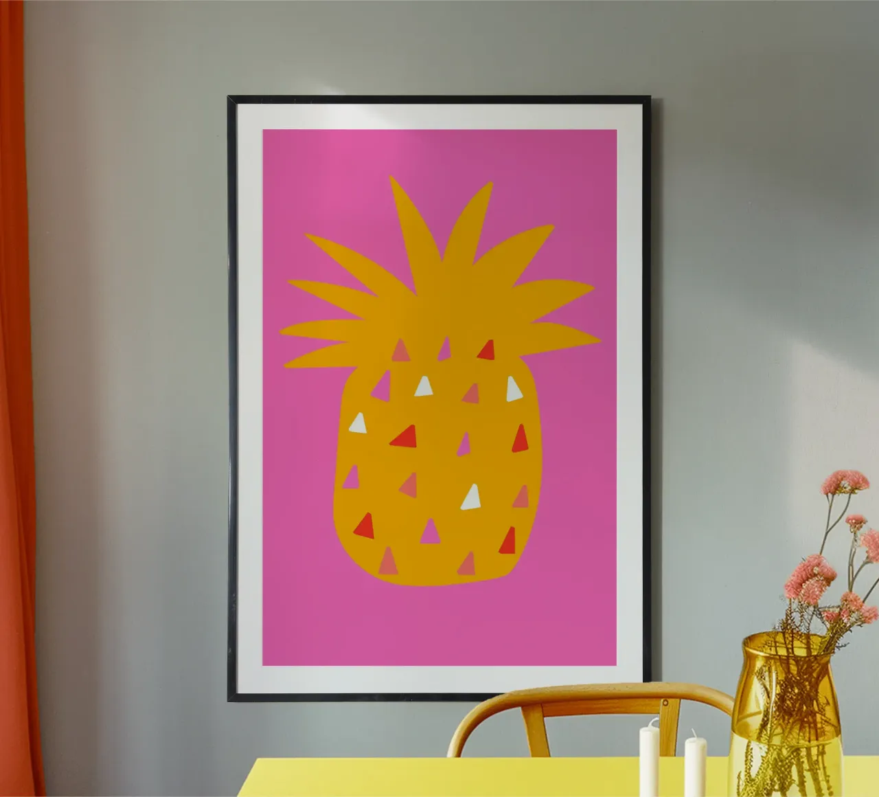 Pineapple Bliss poster by Mariery Young