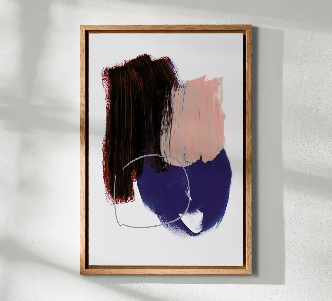 Abstract Brush Strokes 10X lienzo de Mareike Böhmer