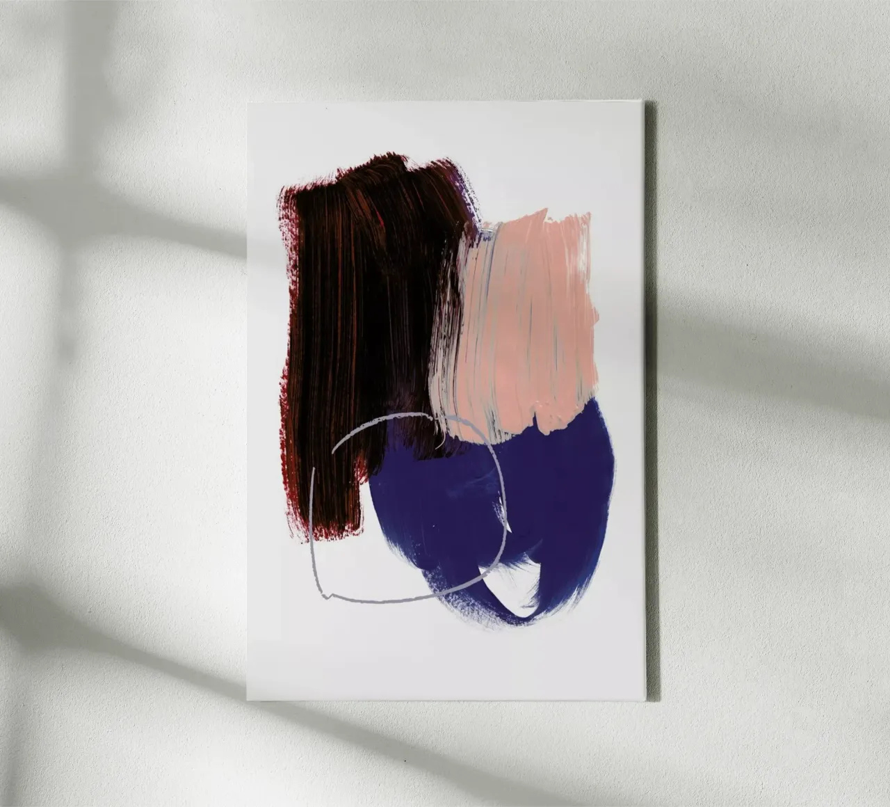 Abstract Brush Strokes 10X lienzo de Mareike Böhmer