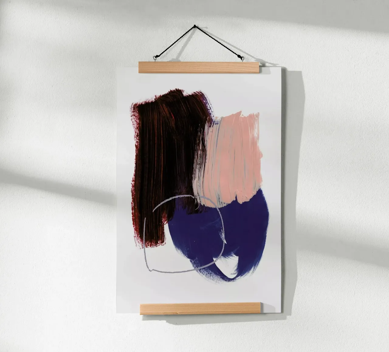 Abstract Brush Strokes 10X carta hahnemühle da Mareike Böhmer